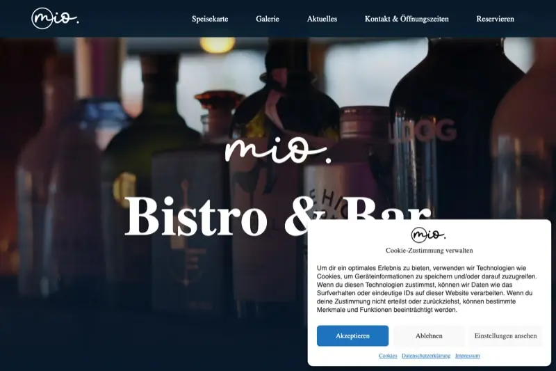 Website von MiO